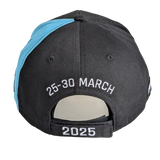 2025 Panel Cap [Blk/Aqua]