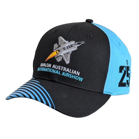 2025 Panel Cap [Blk/Aqua]